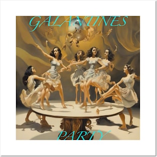 Galentines party with ballet dancers Posters and Art